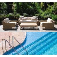 Royal Patio Wicker Poly Rattan PE Garden Outdoor Sofa Set Furniture