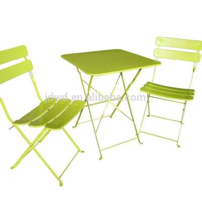 3PCS New Hot-sell Iron Wrought Outdoor Garden Table with Chairs